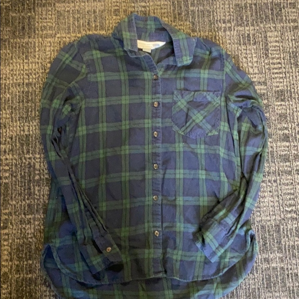 Flannel button up